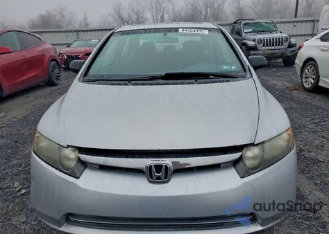 2007 Honda Civic Ex из США, поврежденный, VIN 1HGFA168X7L060856